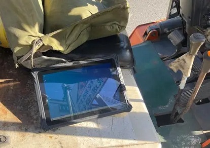 Applicazione di Tablet PC robusto nella manutenzione dell'aeroporto