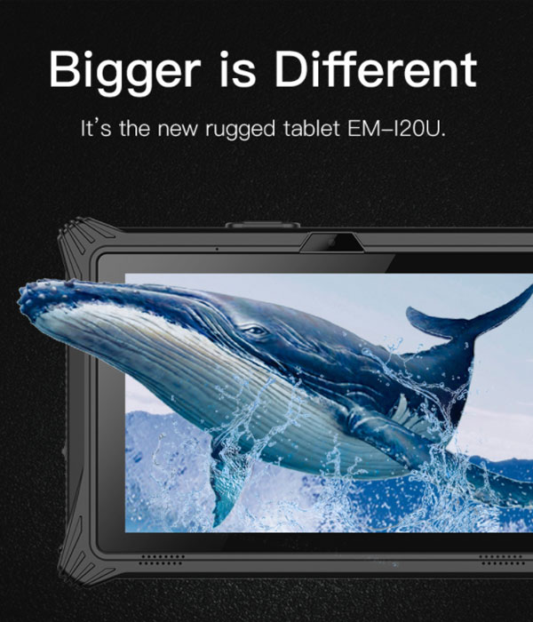 Il nuovo tablet robusto Em-i20u è ufficialmente rilasciato